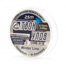 Зимняя леска Твой Улов Winter Line, 0,08 мм, 1,2 кг