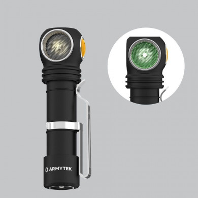 Фонарь Armytek Wizard C2 WG Magnet USB Теплый/Зеленый